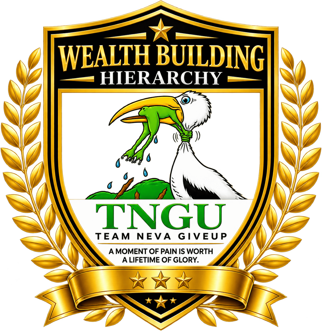 TNGU Wealth Building Hierarchy Logo